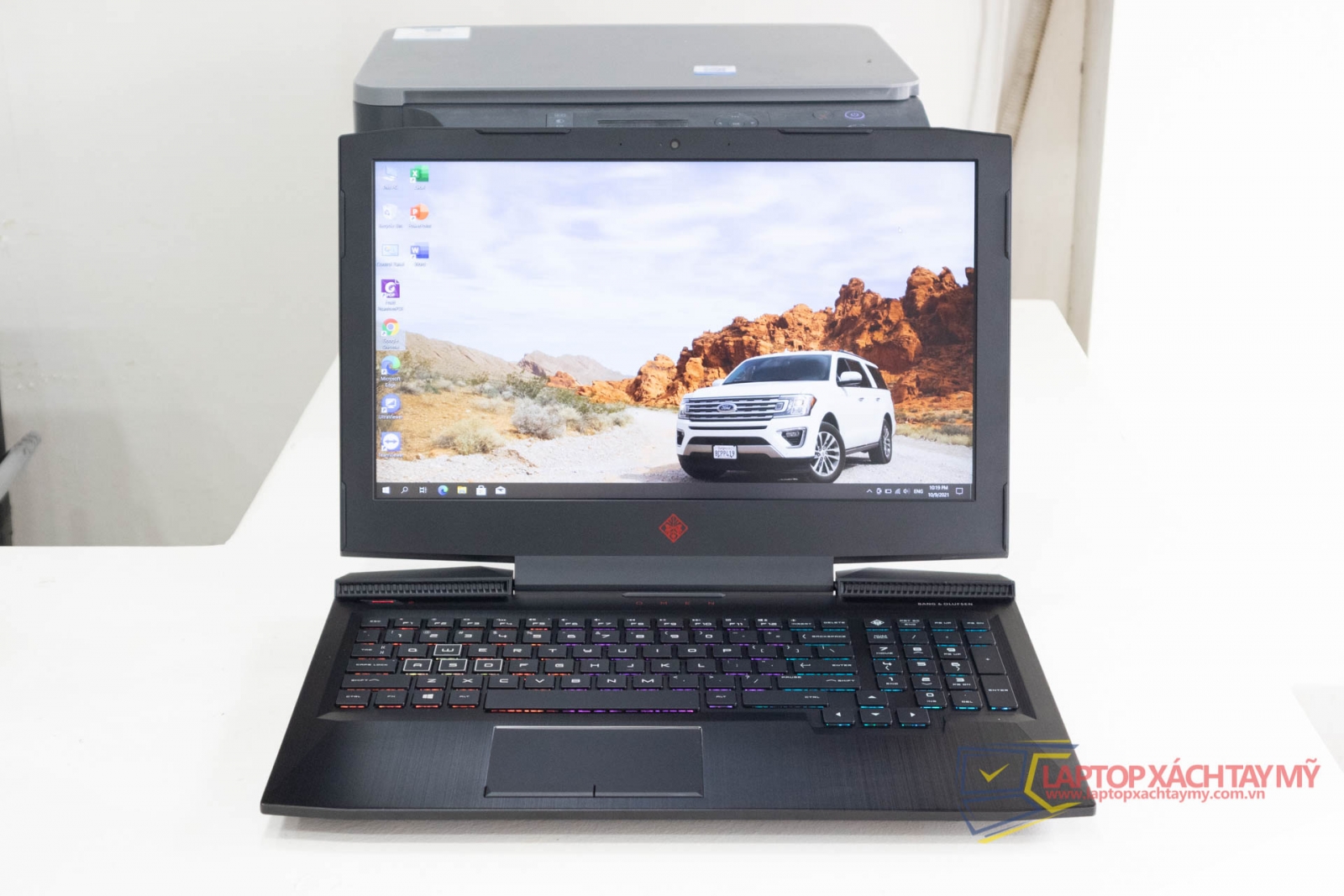 HP OMEN 15 Laptop Gaming Core i7 8th 8750H, Ram 16G, SSD 256G, HDD 1TB, GTX 1050Ti 4G
