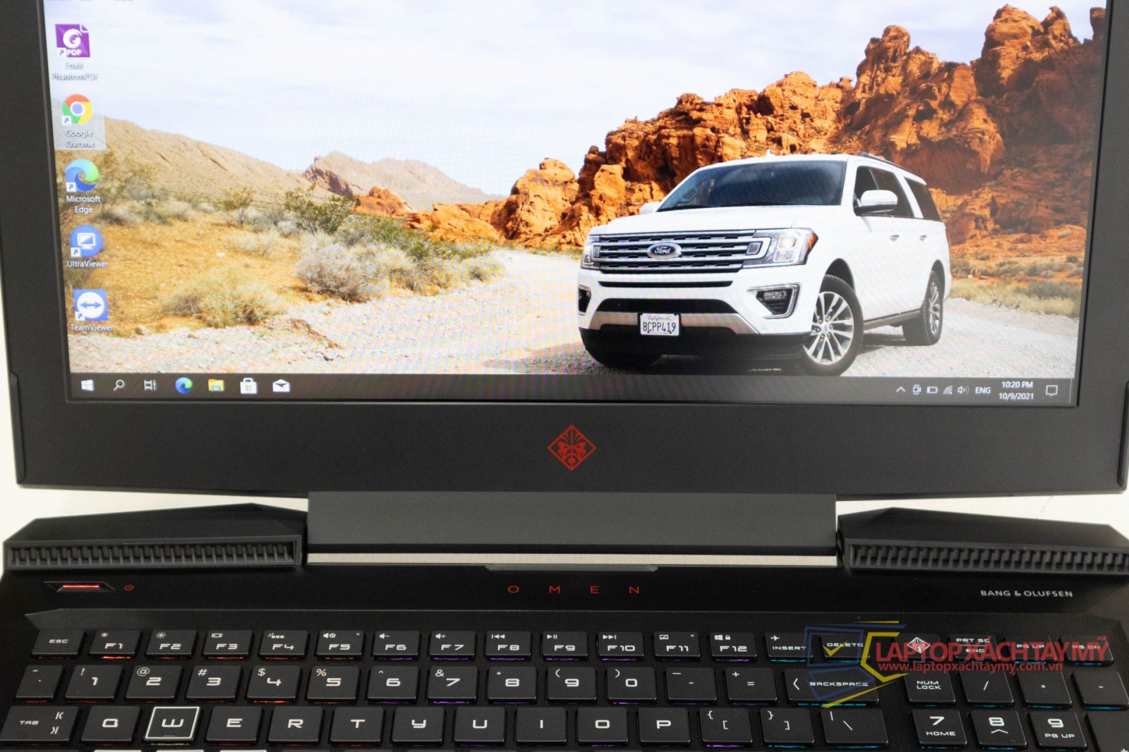 HP OMEN 15 Laptop Gaming Core i7 8th 8750H, Ram 16G, SSD 256G, HDD 1TB, GTX 1050Ti 4G